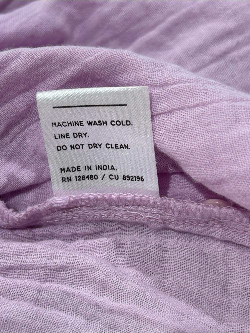 Pact Midi Dress Sz M Tiered Button-Front Flowy Organic Cotton Cottagecore Boho - Picture 12 of 14